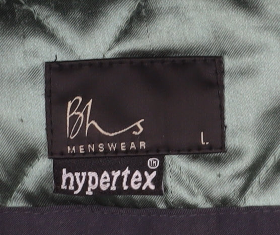 BHS Mens Green Field Jacket, Size L, Winter Casual