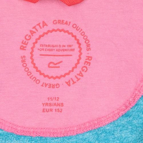 Regatta Girls Blue 1/4 Zip Sweatshirt, 11-12 Years, Casual Wear