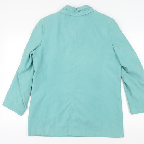 EWM Women's Blue Mid-Length Jacket Size 12