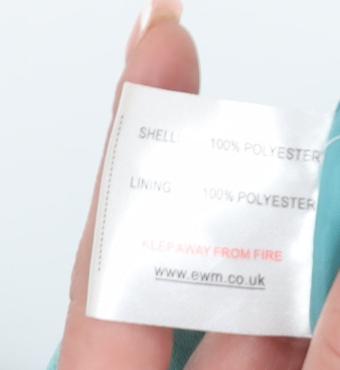 EWM Women's Blue Mid-Length Jacket Size 12