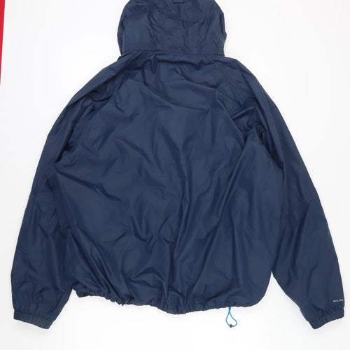 Regatta Men's Blue 3XL Hooded Windbreaker Jacket