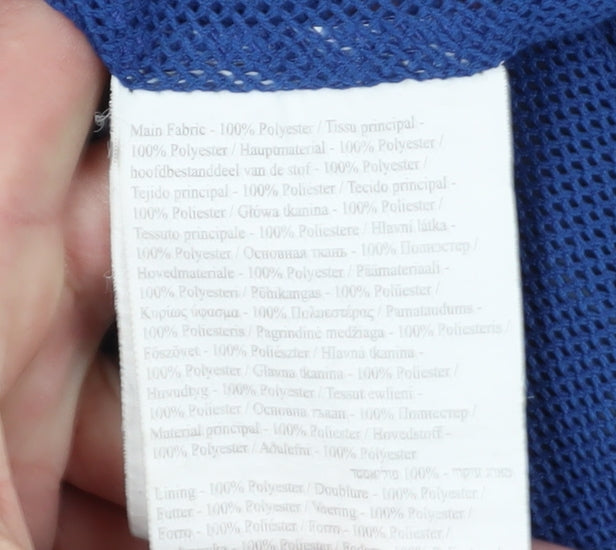 Regatta Men's Blue 3XL Hooded Windbreaker Jacket