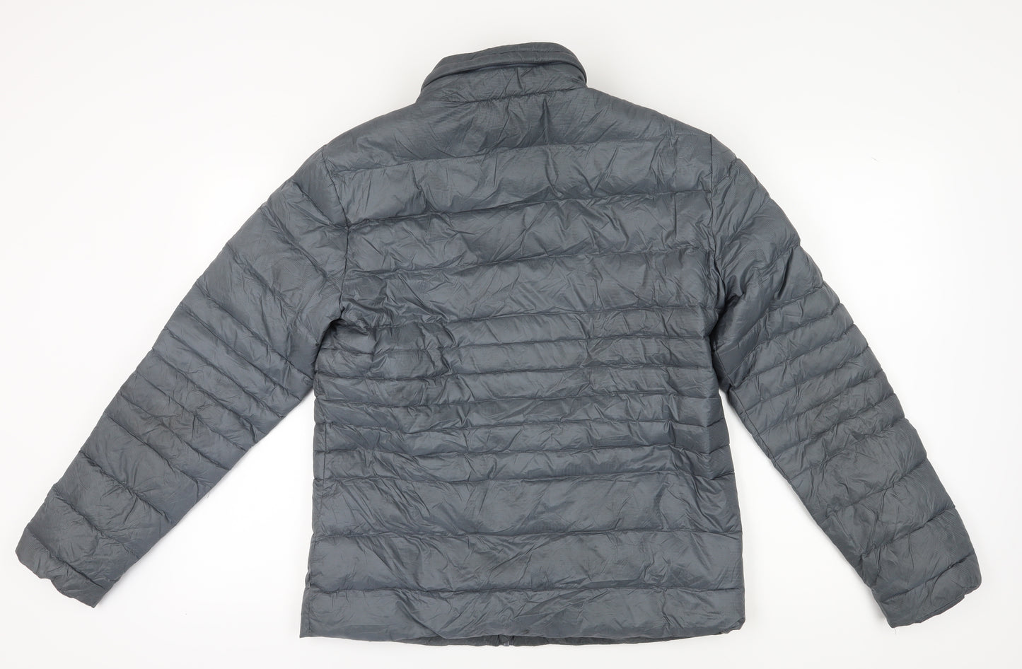 Crew Clothing Co. Men's Grey Puffer Jacket - Large