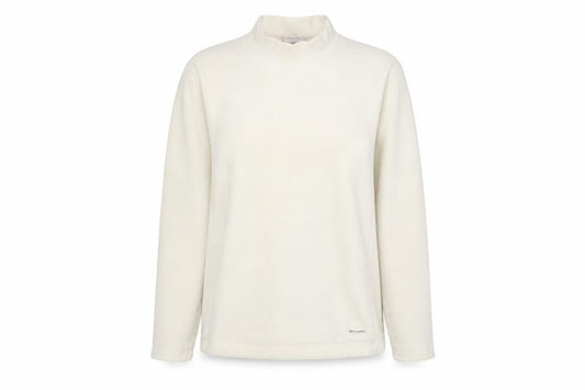 Front view of Champion Women's Ivory Pullover Sweatshirt, size L