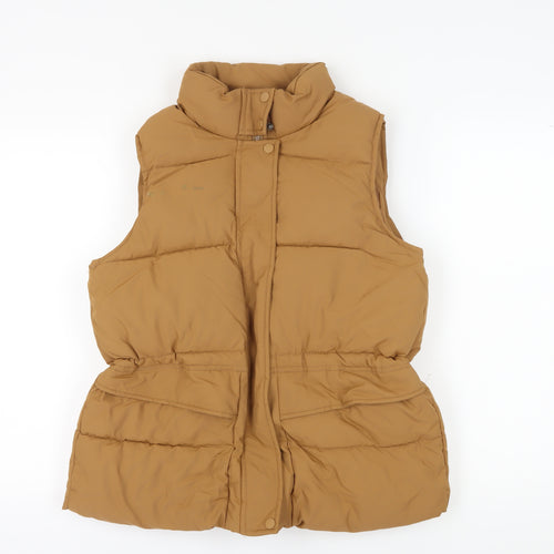 I Saw It First Women's Brown Padded Waistcoat Size 12