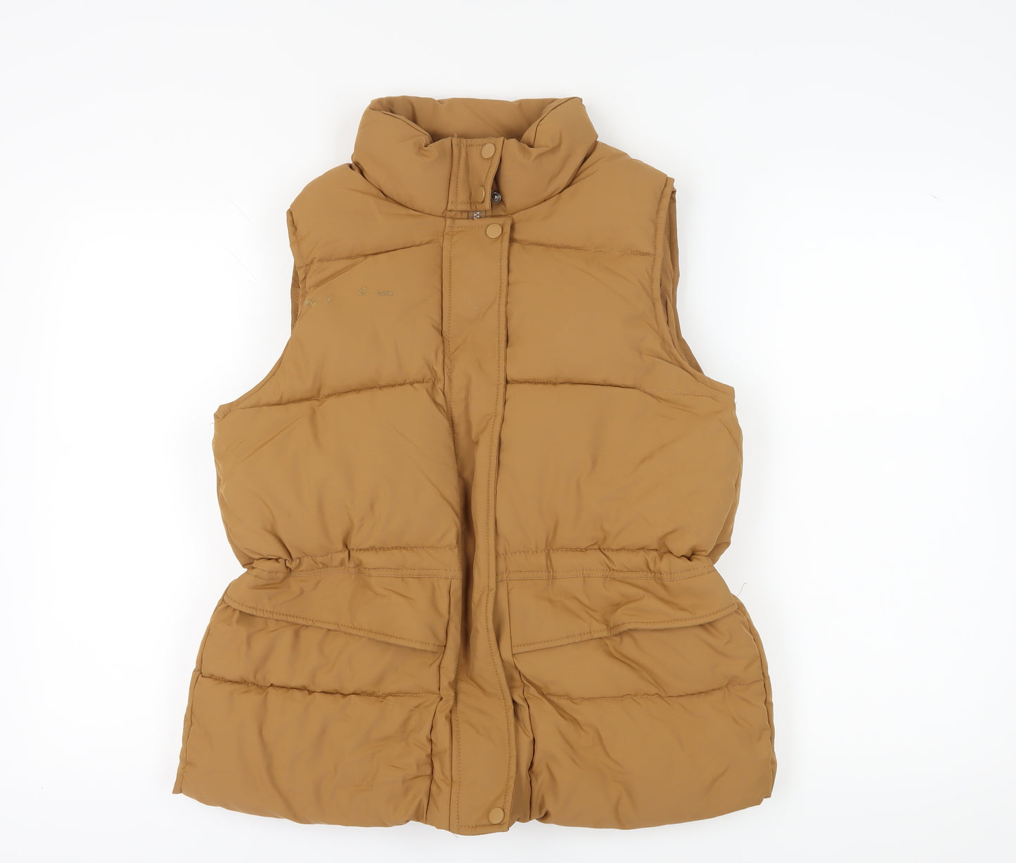 I Saw It First Women's Brown Padded Waistcoat Size 12