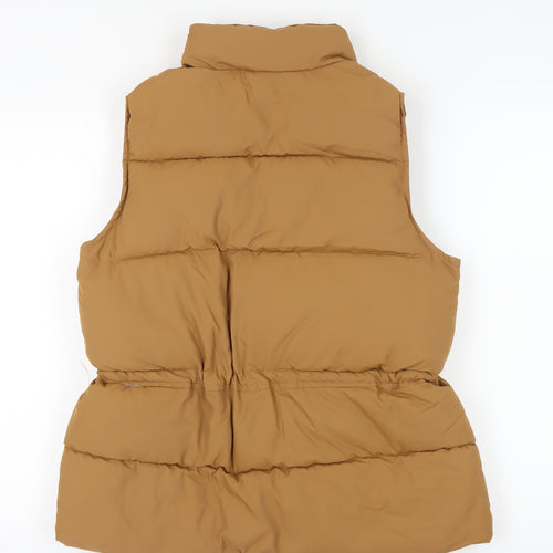 I Saw It First Women's Brown Padded Waistcoat Size 12