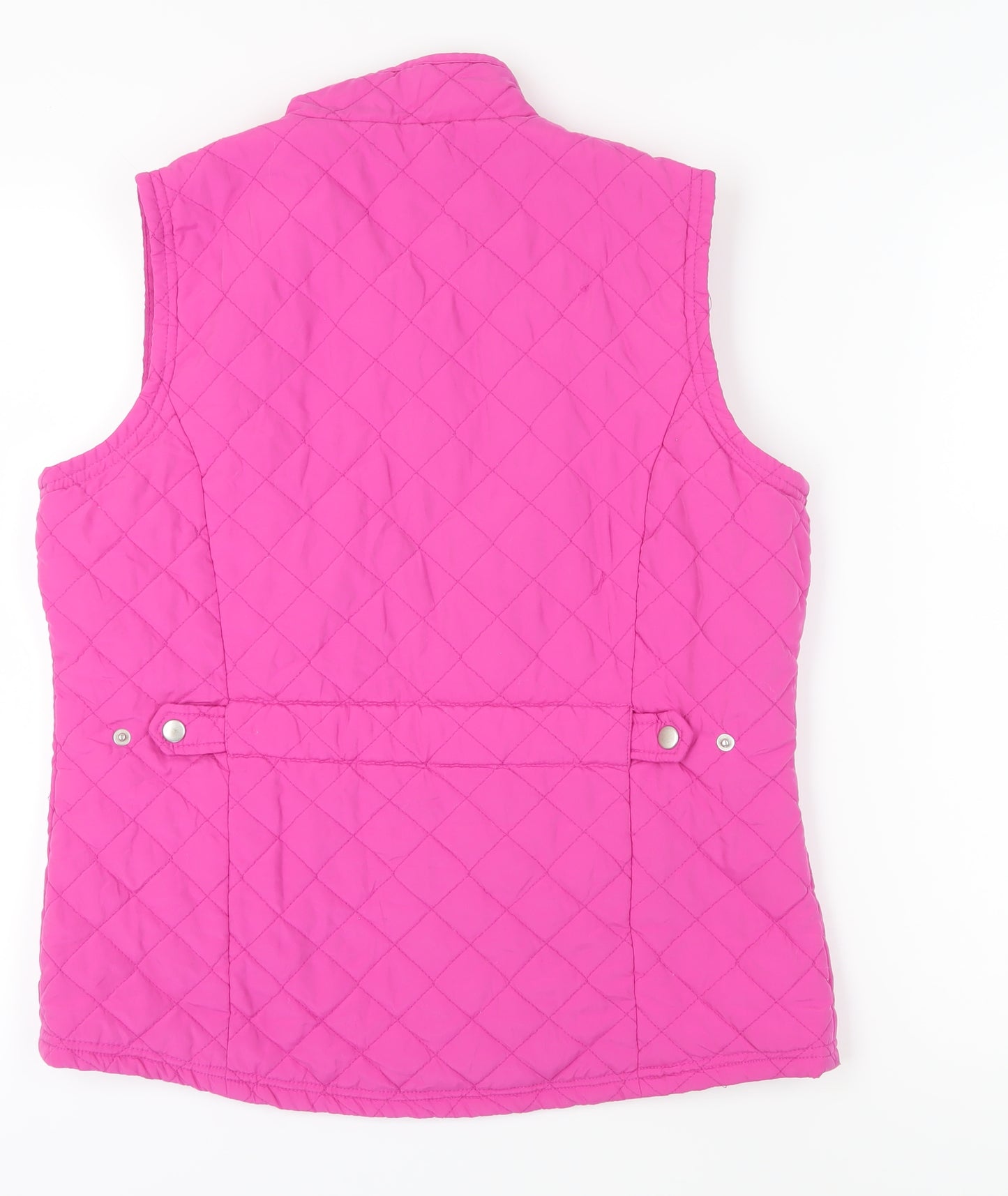 Tulchan Women's Pink Quilted Waistcoat Medium