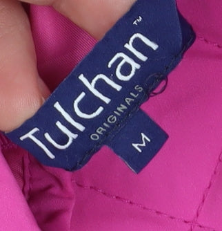 Tulchan Women's Pink Quilted Waistcoat Medium