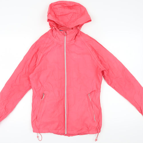 Mountain Warehouse Women's Pink Windbreaker Jacket Size 10