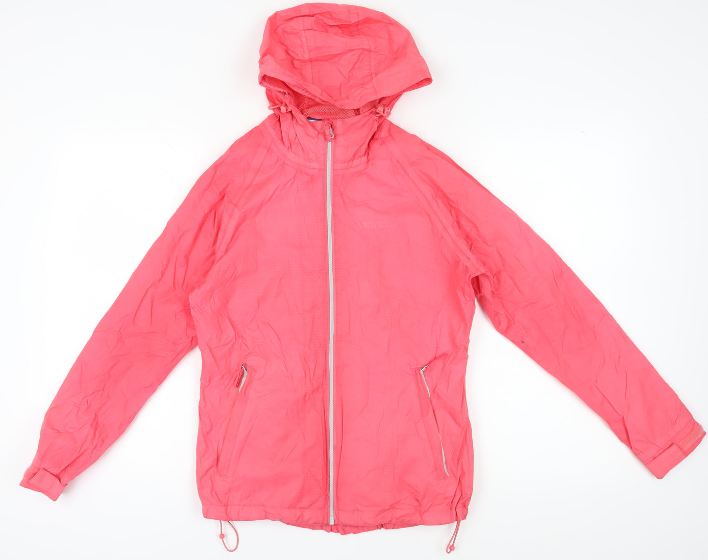 Mountain Warehouse Women's Pink Windbreaker Jacket Size 10