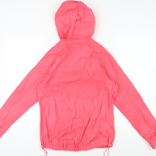 Mountain Warehouse Women's Pink Windbreaker Jacket Size 10