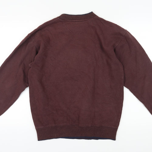 Men's M&C Sportswear Brown Pullover Graphic Sweatshirt, M