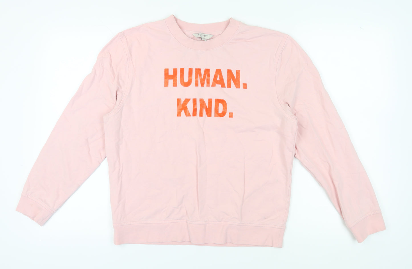 French Connection Women's Pink S Crew Neck Sweatshirt