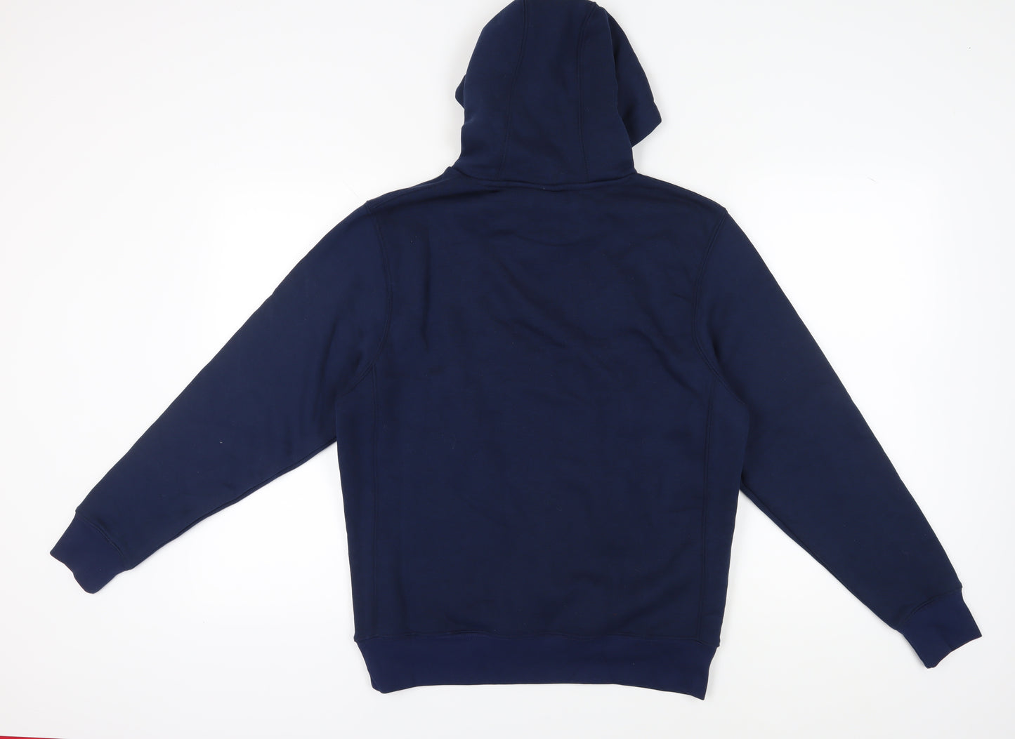 Nike Men's Blue Pullover Hoodie - Medium