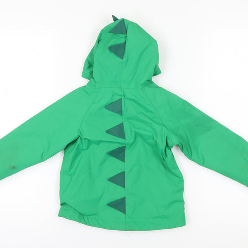 Regatta Boys Green Dinosaur Rain Coat Size 5 Years