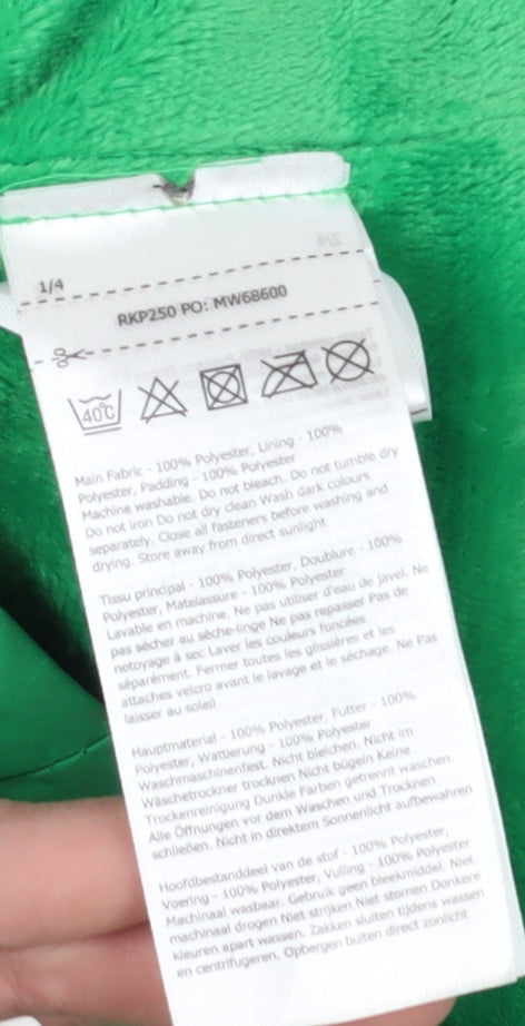 Regatta Boys Green Dinosaur Rain Coat Size 5 Years