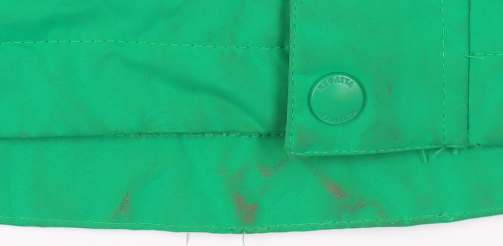 Regatta Boys Green Dinosaur Rain Coat Size 5 Years