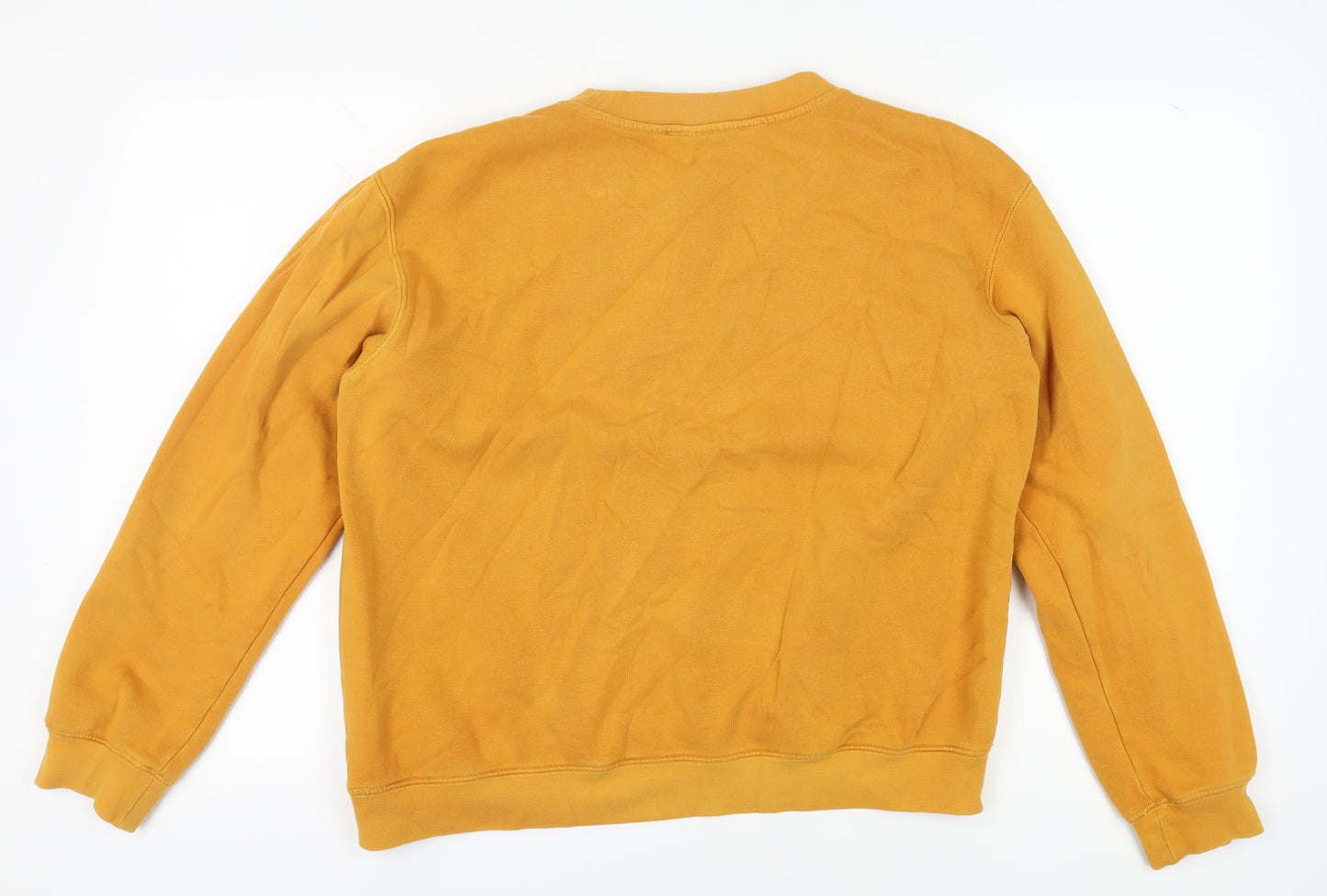 Harper & Lewis Orange Dinosaur Unisex Sweatshirt M