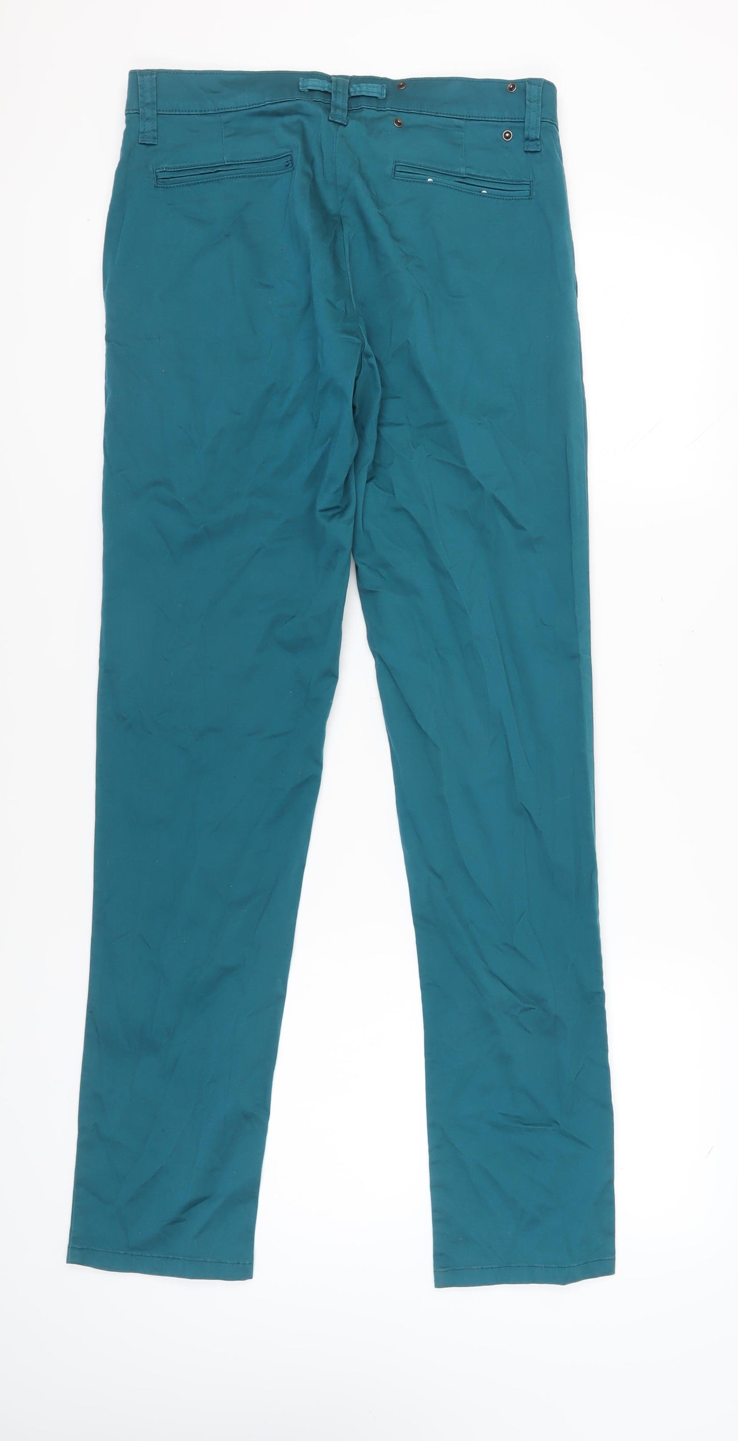 Monkee Genes Men's Blue Chino Trousers Size 32