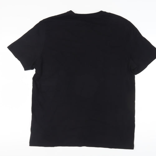 Universal E.T. Men's XL Black Graphic T-Shirt