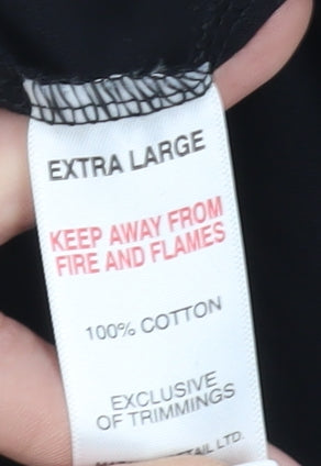 Universal E.T. Men's XL Black Graphic T-Shirt