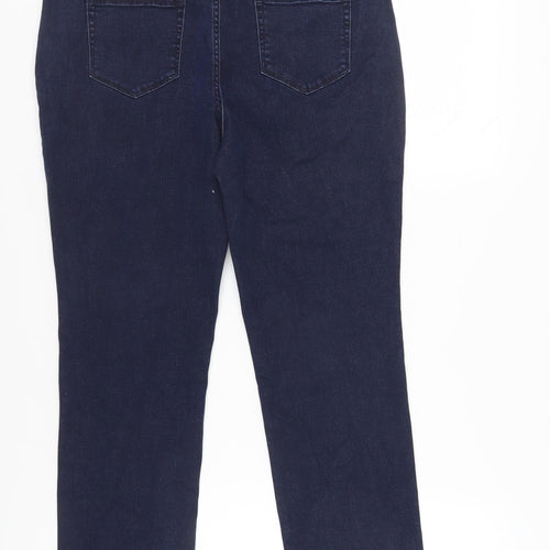 Marks and Spencer Women's Blue Straight Jeans Size 14