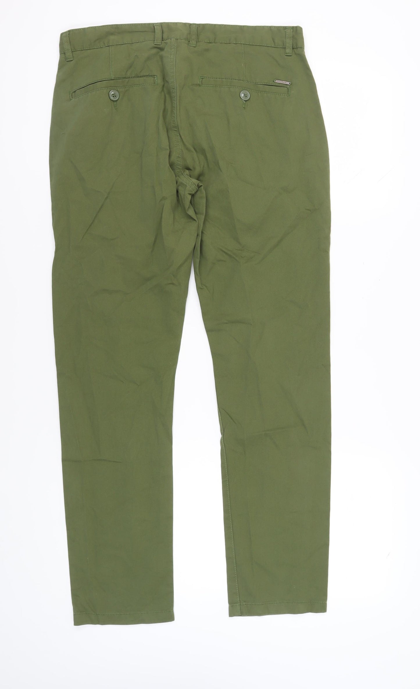 Pierre Cardin Men’s Green Chino Trousers 34R