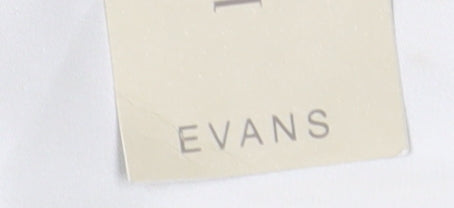 Evans Women's Black Colourblock 3/4 Sleeve T-Shirt