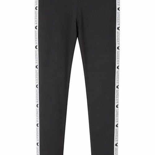 George Girls Black Ankle Leggings 12-13 Years Cartoon Mickey