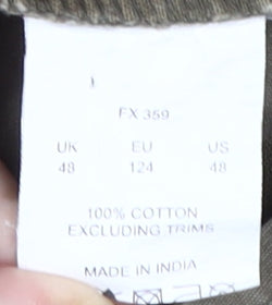 Joe Browns Men's Beige Cargo Trousers - Size 48