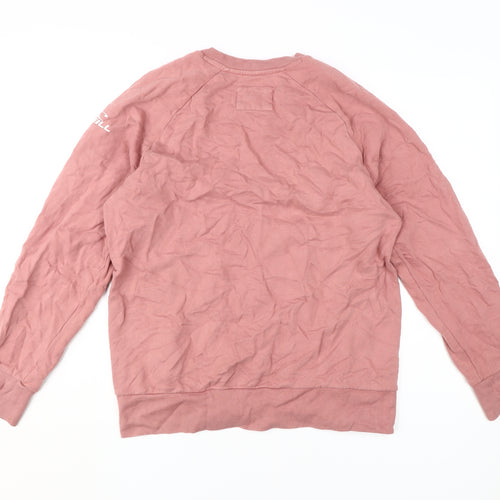 O'Neill Women's Pink Pullover Crew Neck Sweatshirt Size 12