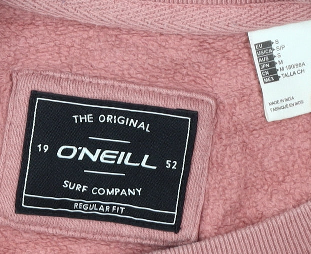 O'Neill Women's Pink Pullover Crew Neck Sweatshirt Size 12