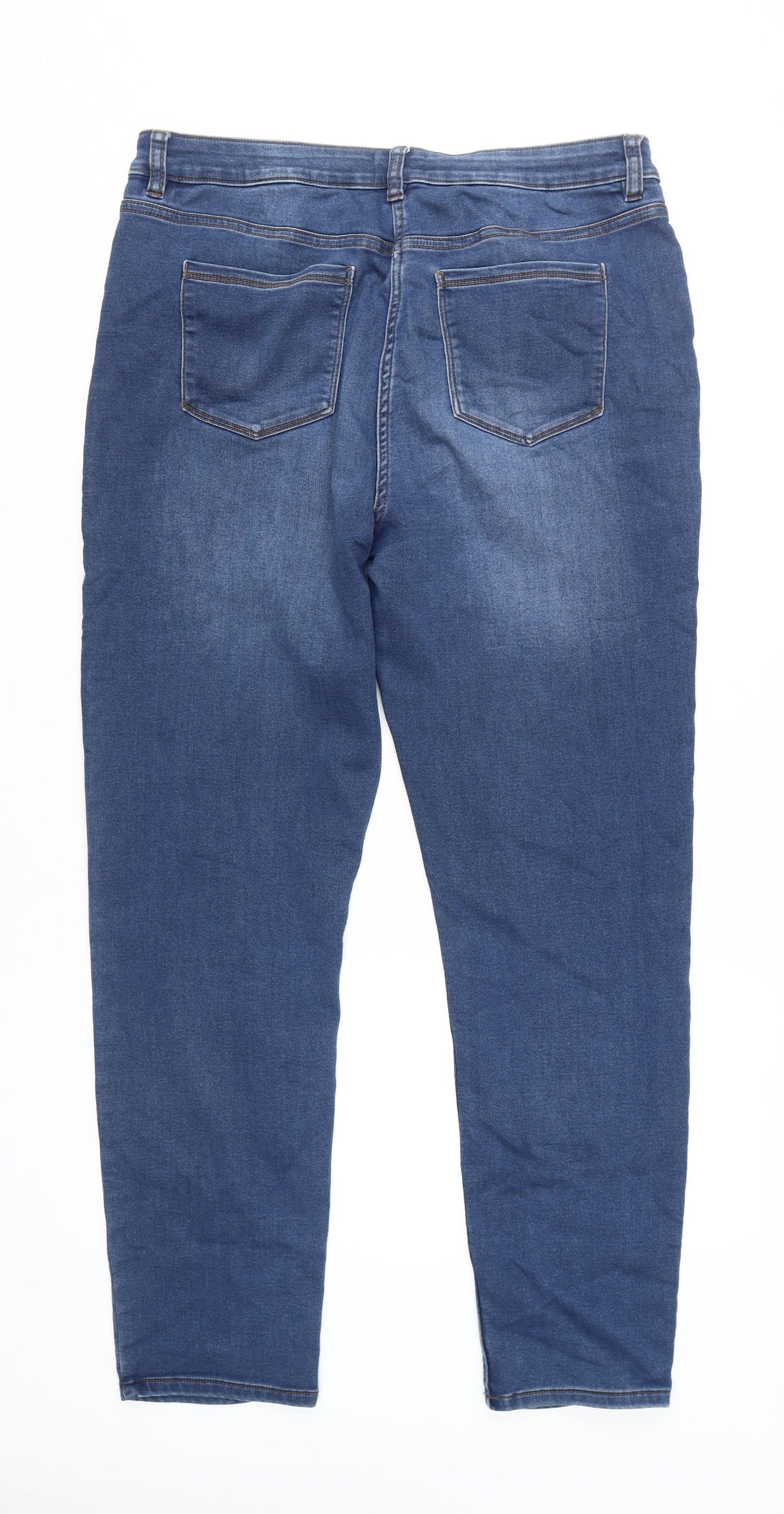 Falmer Women's Blue Straight Jeans Size 16