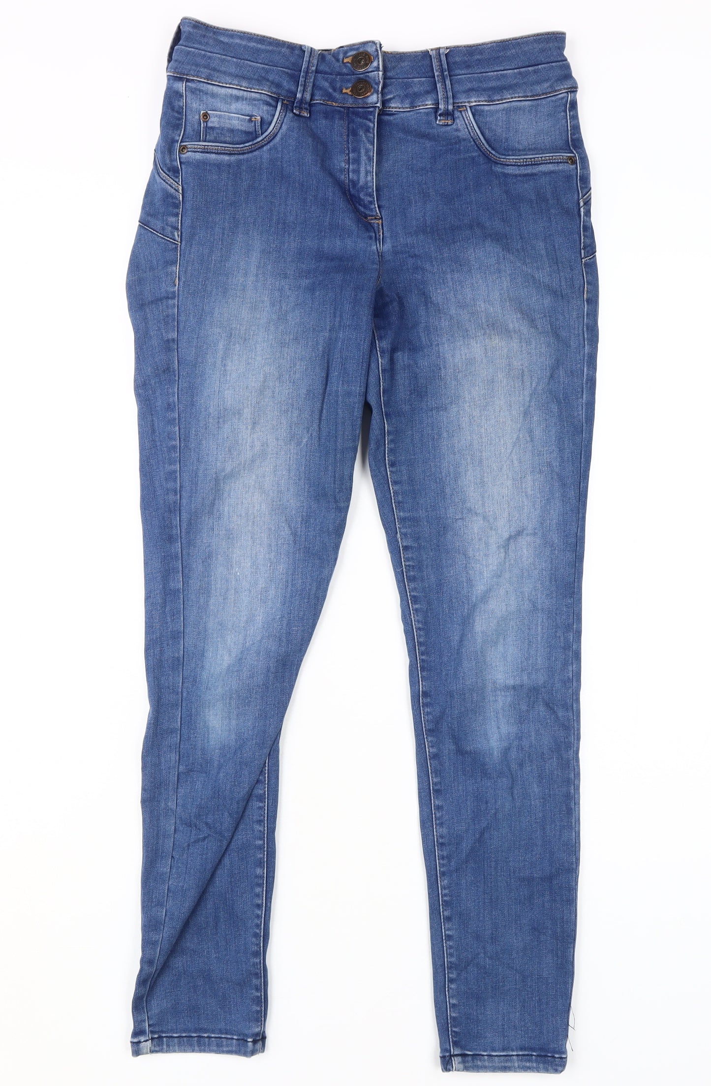 Next Women's Blue Skinny Jeans Size 12