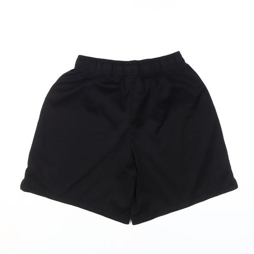 Sondico Boys Black Athletic Shorts 13Y Relaxed Fit