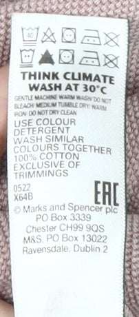 Marks and Spencer Men's Pink 2XL Polo Shirt