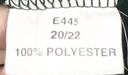 Damart Women's Green Corduroy Jacket Size 20/22