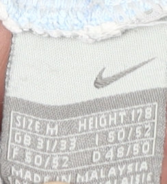 Nike Men's White Blue M Sweat Shorts