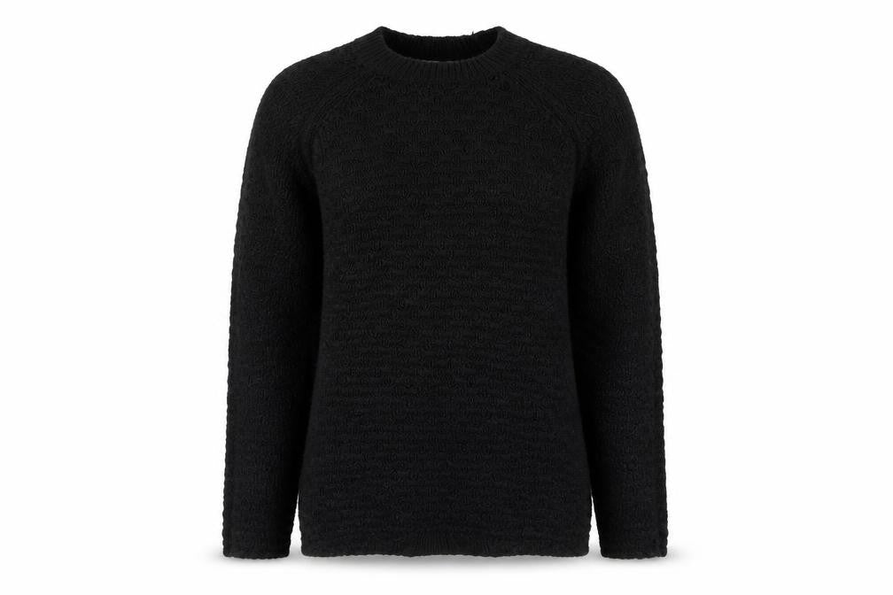 Front view of New Look Women's Black Cable-Knit Jumper, size S