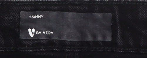 V by Very Women's Black Skinny Jeans, Size 34, Slim Fit