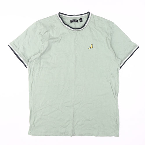 Brave Soul Men's XL Mint T-Shirt, 100% Cotton