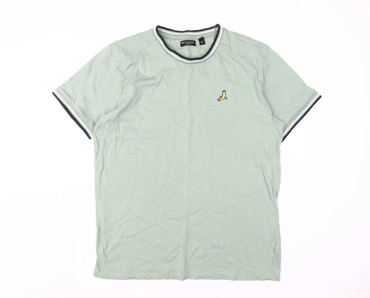 Brave Soul Men's XL Mint T-Shirt, 100% Cotton