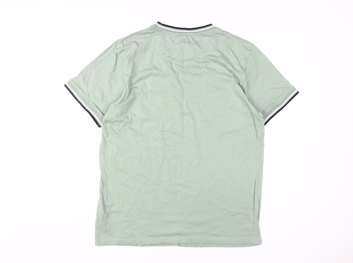 Brave Soul Men's XL Mint T-Shirt, 100% Cotton