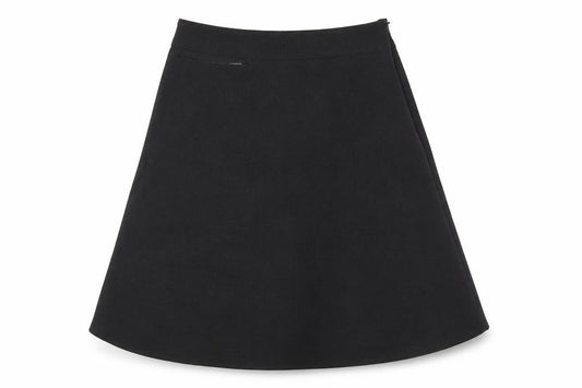 John Lewis Girls Black A-Line Skirt, Size 14 Years, Elastane Blend