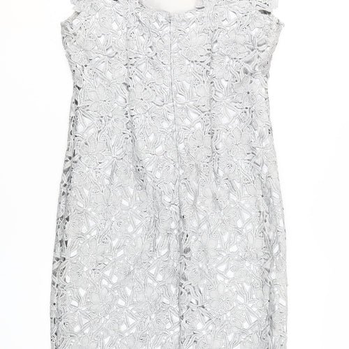 Joanna Hope Women's Grey Sheath Dress Size 12