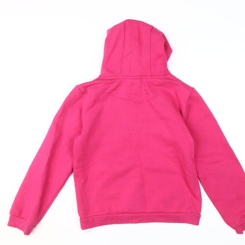 Mountain Warehouse Girls Pink Floral Hoodie, 13 Years, Pullover Style