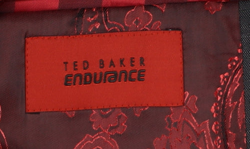 Ted Baker Men's Grey Suit Jacket 42R Classic Style