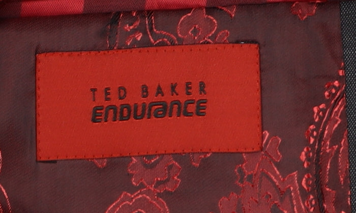 Ted Baker Men's Grey Suit Jacket 42R Classic Style