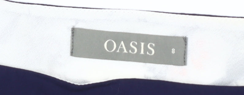 Oasis Women's Multicoloured Floral Jumpsuit Size 8